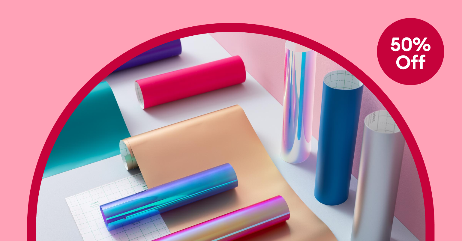 Save 50% on materials & accessories